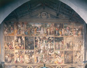 Życie i męka Chrystusa, fresk Gaudenzio Ferrari (1475-1546) 1513 autorstwa Gaudenzio Ferrari