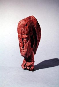 Głowa galijskiego bóstwa (drewno)