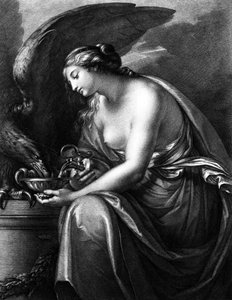 Hebe, grawerowane przez Domenico Cunego