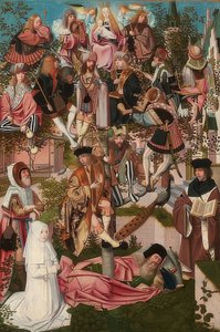 Drzewo Jessego (Święte Drzewo). Około 1500