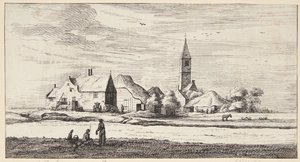 Widok na Spaarnwoude autorstwa Geertruyt Roghman