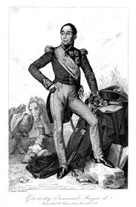 Emmanuel, markiz de Grouchy 1766-1847, francuski generał i marszałek, 1839.