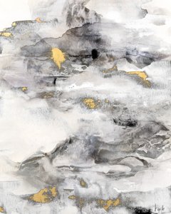 „Abstract Gold Flow” autorstwa Gemma Bardot