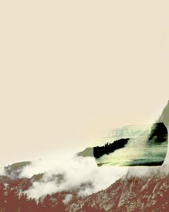 Abstrakcja z Misty Mountain autorstwa Gemma Bardot