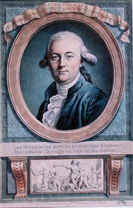 Portret Valentina Hauya (1745-1822) autorstwa Genevieve (after) Favart