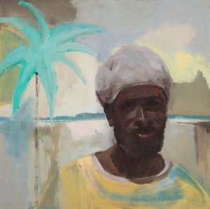 Antiguan Man, 2019 (olej na płótnie)