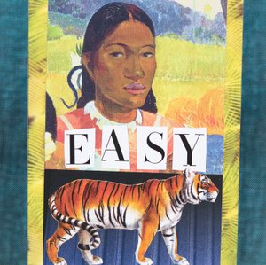 Easy Tiger, 2019 (kolaż)