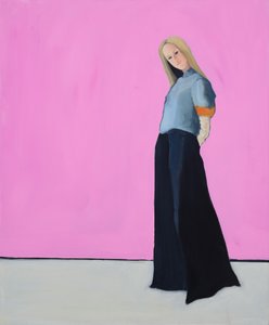Jane, 2016 (olej na płótnie) autorstwa Genevieve French