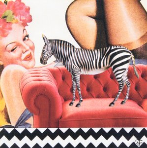 ZigZagZebra (kolaż)