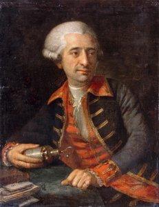 Portret Antoine-Laurenta Lavoisiera 1743-1794 autorstwa Geneviève Brossard de Beaulieu