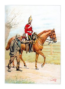1. Królewskie Dragoni, ok. 1890 r.