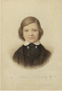 Anton Rubinstein 1829-1894, w wieku 12 lat, 1841 autorstwa Geoffroy Alphonse Chocarne