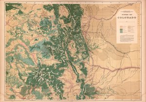 atlas geologiczno-geograficzny Kolorado i części sąsiednich terytoriów,