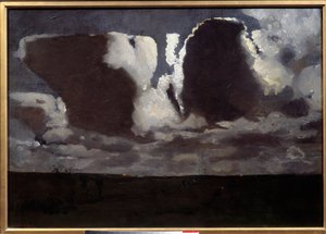 Światło księżyca. Obraz George Hendrick (Hendrik) Breitner (1857-1923) ec.hol