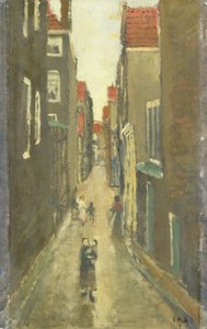 Baanbrugsteeg, Amsterdam autorstwa Georg-Hendrik Breitner