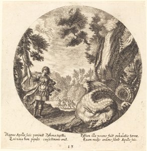 Apollo zabija Pythona