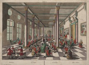 Alegoria słyszenia autorstwa Georg Balthasar Probst