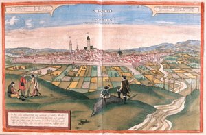 Sankt Polten, Austria - w "Civitates Orbis Terrarum" Georga Brauna, Kolonia 1617 r. autorstwa Georg Braun