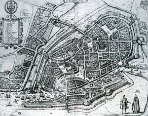 Mapa Hamburga z „Cities of the World”