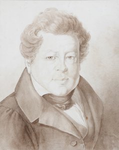 Portret Aleksandra Iwanowicza Turgieniewa 1784-1845, 1833 autorstwa Georg Christian August Kestner