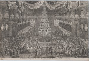 Koronacja Karola XI, Sztokholm, 20 grudnia 1672, 1672. autorstwa Georg Christoph Eimmart