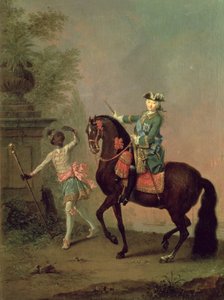 Portret cesarzowej Elżbiety Pietrownej autorstwa Georg Christoph Grooth