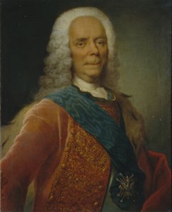 Portret księcia Wasilija Władimirowicza Dolgorukowa 1667-1746, przed 1746