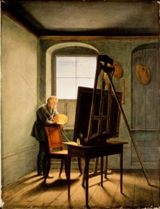 Caspar David Friedrich w swojej pracowni