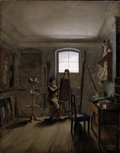 Malarz Gerhard von Kügelgen w swojej pracowni