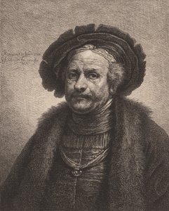 Autoportret Rembrandta, 1771.