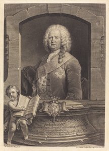 Samuel Liber Baro de Cocceji autorstwa Georg Friedrich Schmidt after Jean Pesne