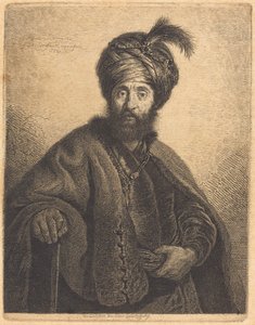 Perski autorstwa Georg Friedrich Schmidt after Rembrandt van Rijn