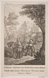 Ilustracja do Don Kichota autorstwa Georg Haas