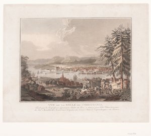 Widok miasta Kristiania