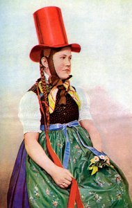 Leśna dziewica w niedzielnej sukience, 1922. autorstwa Georg Haeckel