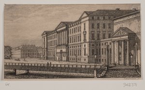 Zamek Christiansborg autorstwa Georg Hoffmann