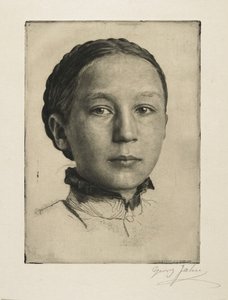Kinderköpfe, Trina autorstwa Georg Jahn
