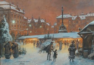 Jarmark bożonarodzeniowy, 1922.