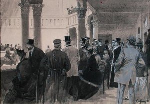Na ringu paradnym autorstwa Georg Koch