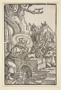 Św. Łukasz autorstwa Georg Lemberger