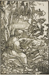 Św. Mateusz, z Biblii Lutra autorstwa Georg Lemberger