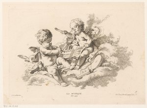 Muzyka Muzyka (tytuł na obiekcie) Book of Arts (tytuł serii) autorstwa Georg Leopold Hertel