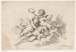 Poëzie La Poesie (tytuł na obiekcie) Livre des Arts (tytuł serii) autorstwa Georg Leopold Hertel