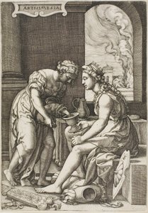 Artemizja autorstwa Georg Pencz