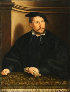 Portret młodego mężczyzny autorstwa Georg Pencz