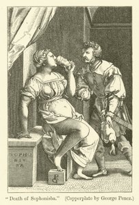 Śmierć Sofonisby autorstwa Georg Pencz