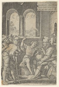 Józef opisuje swój sen z Historii Józefa, 1544.
