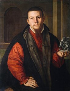 Portret gentlemana autorstwa Georg Pencz