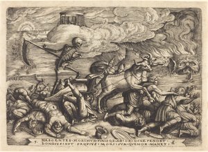 Triumf śmierci autorstwa Georg Pencz