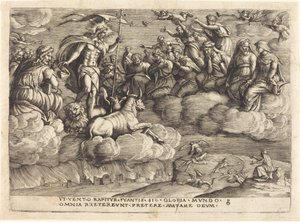 Triumf wieczności autorstwa Georg Pencz
